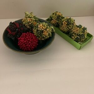 Decorative seed ball ornaments